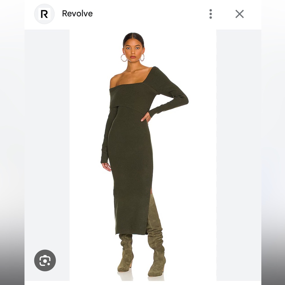 Sylvie Midi Sweater Dress, XS